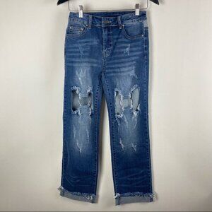 Litz Premium Denim with‎ Silver Rings